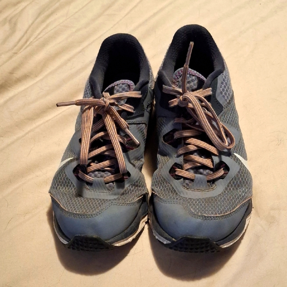 Nike Gray Trail Running Shoes